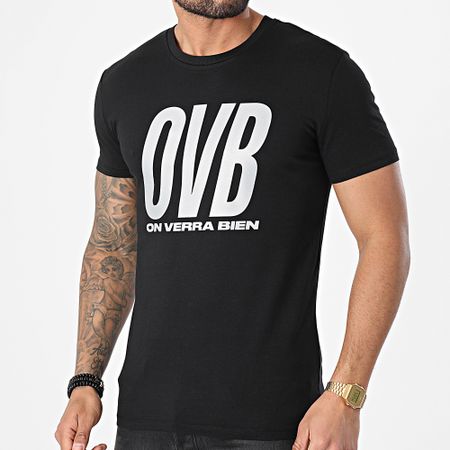 L'Allemand - OVB Maglietta nera riflettente
