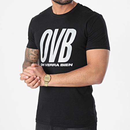 L'Allemand - OVB Maglietta nera riflettente
