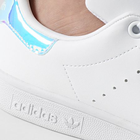 Adidas Originals - Stan Smith FX7521 Footwear White Silver Metallic Sneakers da donna