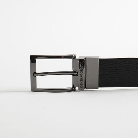 Emporio Armani - Cintura in pelle Y4S195-YLO8J Nero
