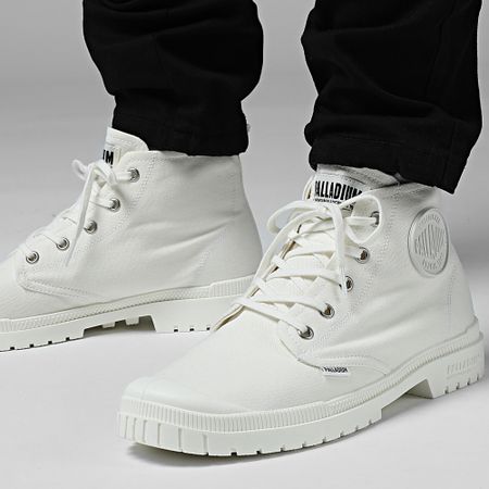 Palladium - Stivali Pampa Sport 20 Hi Canvas 76838 Star Bianco