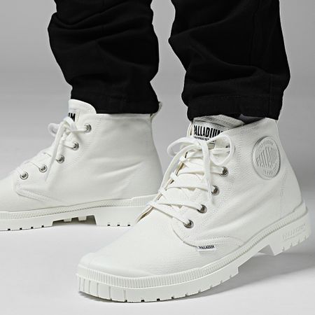 Palladium - Stivali Pampa Sport 20 Hi Canvas 76838 Star Bianco