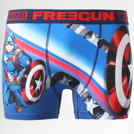Freegun - Boxer blu di Capitan America