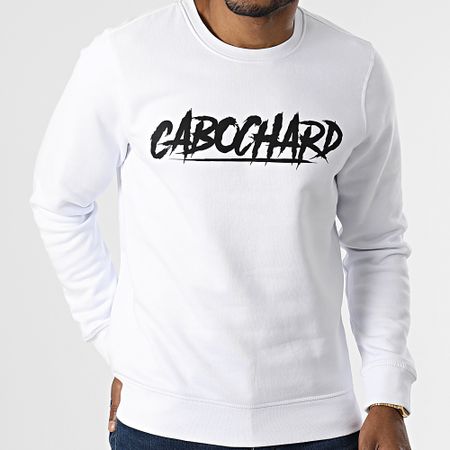 25G - Felpa girocollo Cabochard Bianco Nero