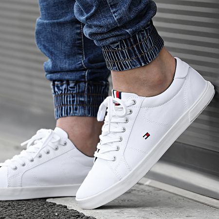Tommy Hilfiger - Sneakers Iconic Long Lace 1536 Triple White