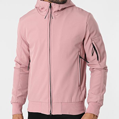 Frilivin - Giacca con cappuccio e zip rosa