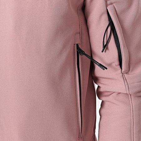 Frilivin - Giacca con cappuccio e zip rosa
