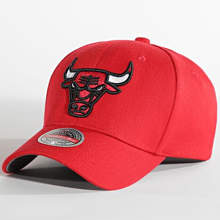 Mitchell and Ness - Cappello Team Ground 2 Chicago Bulls Rosso