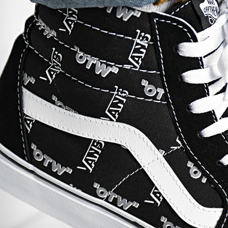 Vans - Sk8 Hi A5JMJB0H1 Vans Shadow Nero Vero Bianco Sneakers