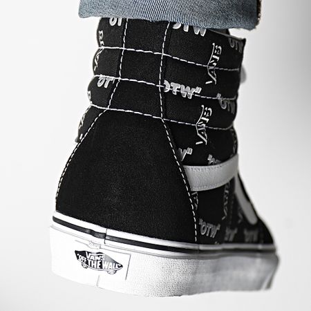 Vans - Sk8 Hi A5JMJB0H1 Vans Shadow Nero Vero Bianco Sneakers
