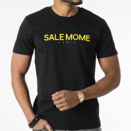 Sale Môme Paris - Maglietta Leone Nero Giallo