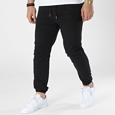 John H - Pantalone Jogger PP2207 Nero