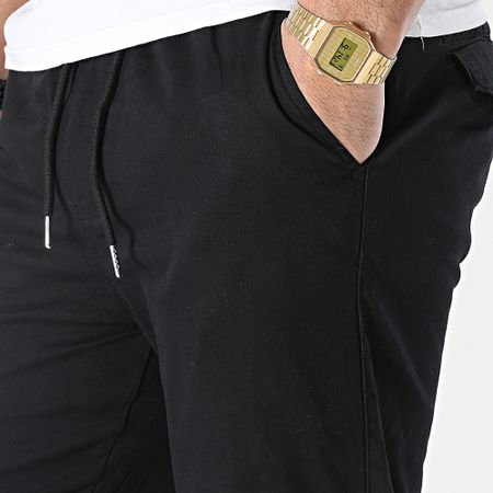 John H - Pantalone Jogger PP2207 Nero