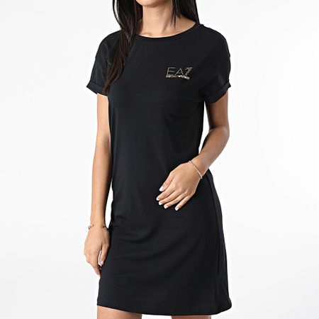 EA7 Emporio Armani - Abito Tee Shirt da donna 3LTA54 Oro nero