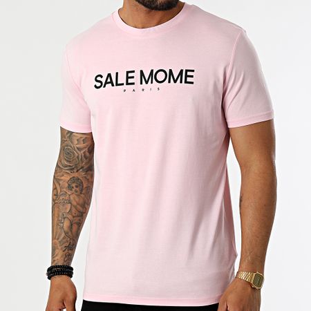 Sale Môme Paris - Maglietta con orsetto nero e rosa