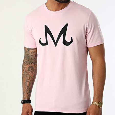 Dragon Ball Z - Majin Tee Shirt Rosa Chiaro Nero
