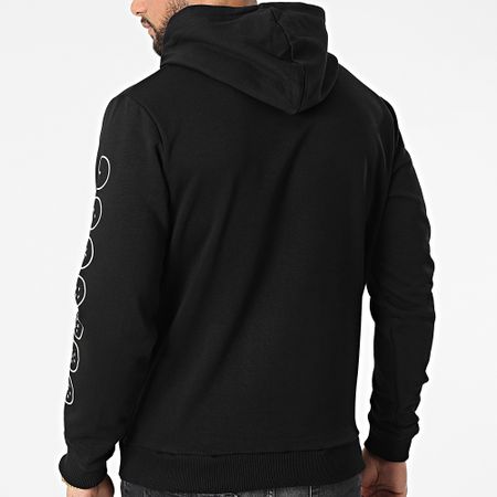 Dragon Ball Z - Kame Kanji Felpa con cappuccio nero bianco