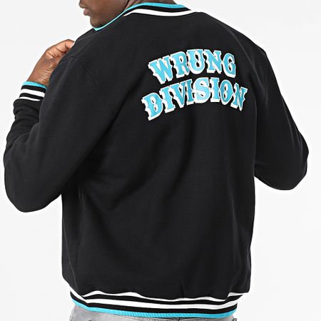 Classic Series - Giacca college con zip nera