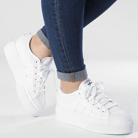 Adidas Originals - Sneakers Nizza Platform Donna FV5322 Cloud White Cloud White