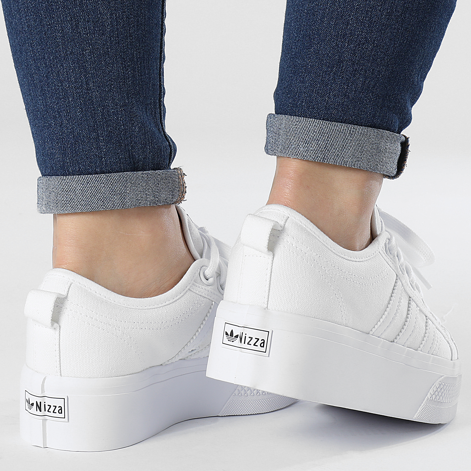 Adidas Originals - Sneakers Nizza Platform Donna FV5322 Cloud White Cloud White