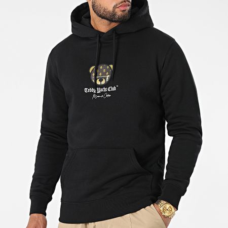 Teddy Yacht Club - Felpa con cappuccio Maison De Couture Edizione Limitata Nero