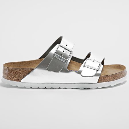 BIRKENSTOCK - Sandali donna Arizona BS Argento
