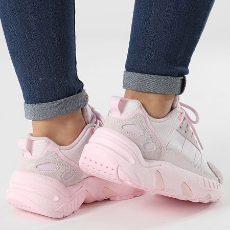 Adidas Originals - ZX 22 Boost Sneakersda donna GY6712 Quasi Rosa Chiaro Rosa Rosso Acido