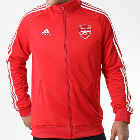 Adidas Sportswear - Arsenal FC DNA HF4051 Giacca con zip a righe rosse