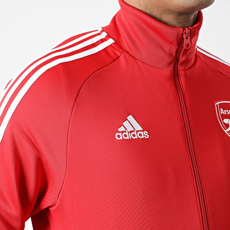 Adidas Sportswear - Arsenal FC DNA HF4051 Giacca con zip a righe rosse