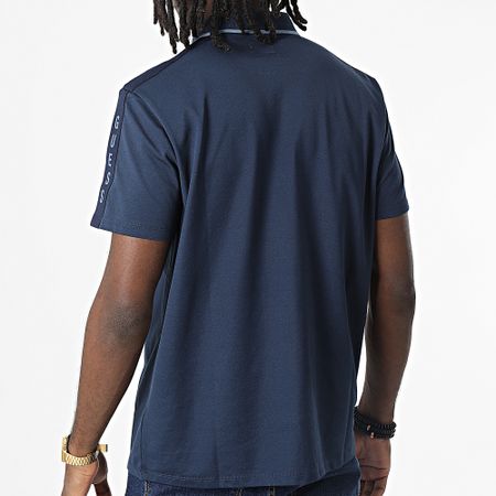 Guess - M2YP25-KARS0 Polo a manica corta con strisce blu navy