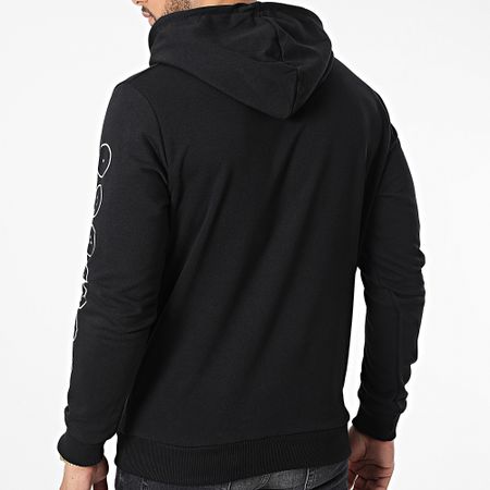 Dragon Ball Z - Felpa con cappuccio Logo Nero Bianco