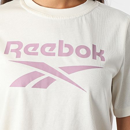 Reebok - T-shirt donna Reebok Identity HI0540 Beige