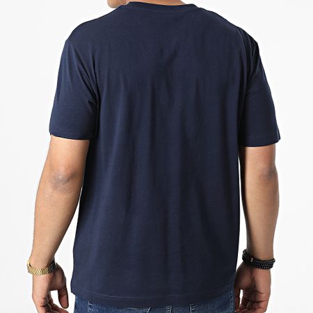 Parental Advisory - Maglietta oversize Large Small Tag Navy Blue White