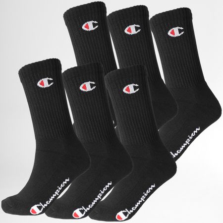 Champion - Confezione da 6 paia di calzini U20005 nero