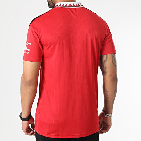 Adidas Sportswear - Polo sportiva a maniche corte del Manchester United H13881 Rosso