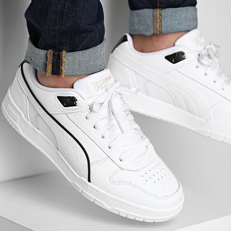 Puma - RBD Game Low 386373 Puma Bianco Puma Nero Oro Sneakers