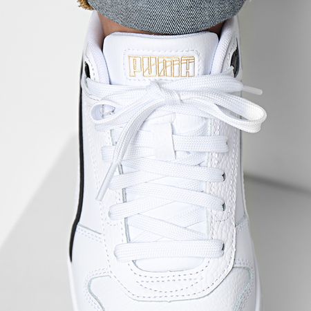 Puma - RBD Game Low 386373 Puma Bianco Puma Nero Oro Sneakers