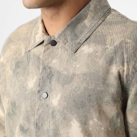 Frilivin - Maglietta over beige mimetica
