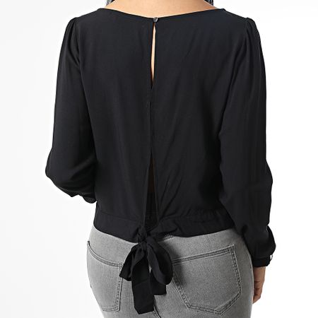 Only - Top a maniche lunghe da donna Nero