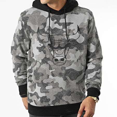 BOSS - Felpa con cappuccio 50477453 Chicago Bulls Nero