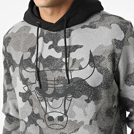 BOSS - Felpa con cappuccio 50477453 Chicago Bulls Nero