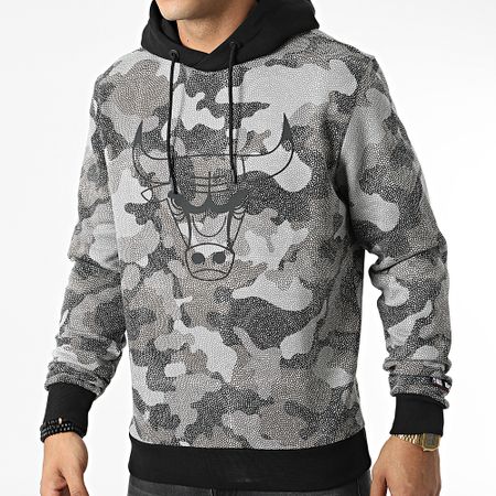 BOSS - Felpa con cappuccio 50477453 Chicago Bulls Nero