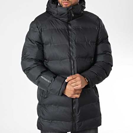 Indicode Jeans - Piumino con cappuccio 15-424 nero
