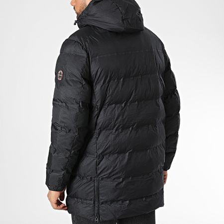 Indicode Jeans - Piumino con cappuccio 15-424 nero