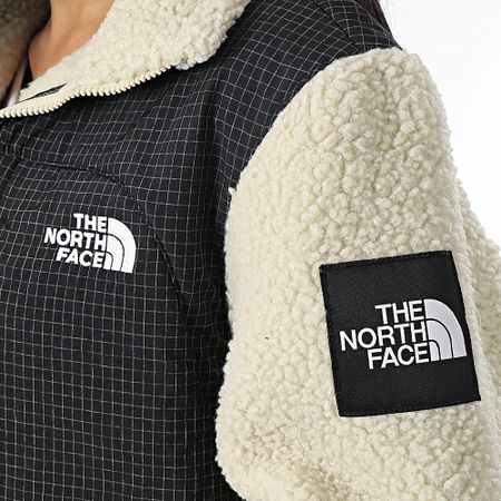 The North Face - Giacca in pelle di pecora da donna Season Denali Beige