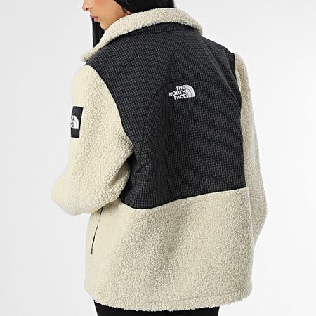 The North Face - Giacca in pelle di pecora da donna Season Denali Beige