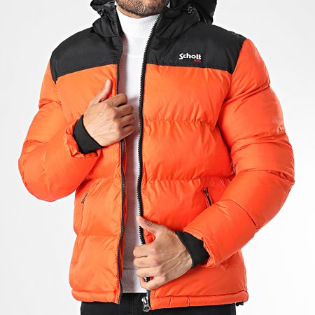 Schott NYC - Utah 2 Giacca con cappuccio arancione