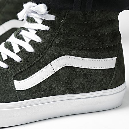 Vans - Sneakers Sk8 Hi 4BVT50K in pelle scamosciata Grape Leaf