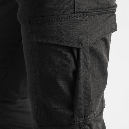 LBO - Set di 2 pantaloni cargo bianchi e neri dal taglio regolare 2713 2715