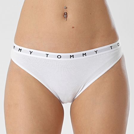 Tommy Hilfiger - Set di 3 slip donna 3286 bianco marrone salmone